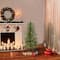 3ft. Pre-Lit Alpine Artificial Christmas Tree, Clear Lights